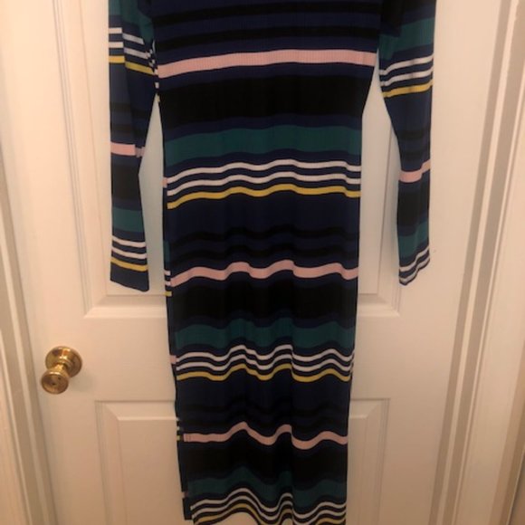 Striped Midi Dress - Picture 2 of 4